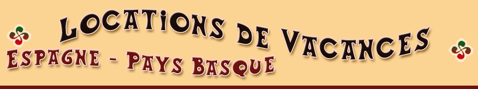 locations de vacances - Espagne - Pays Basque